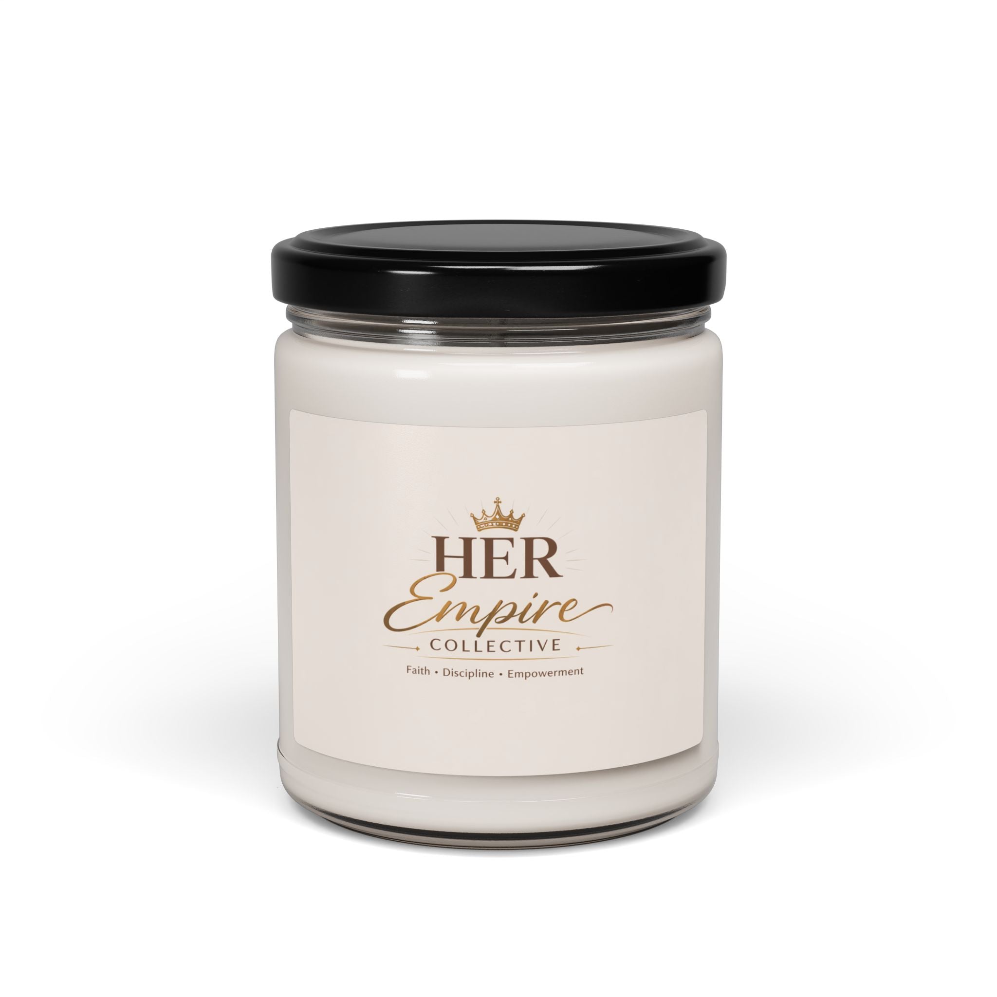 Her Empire Collective Scented Soy Candle — 9oz Luxury Aromatherapy Jar