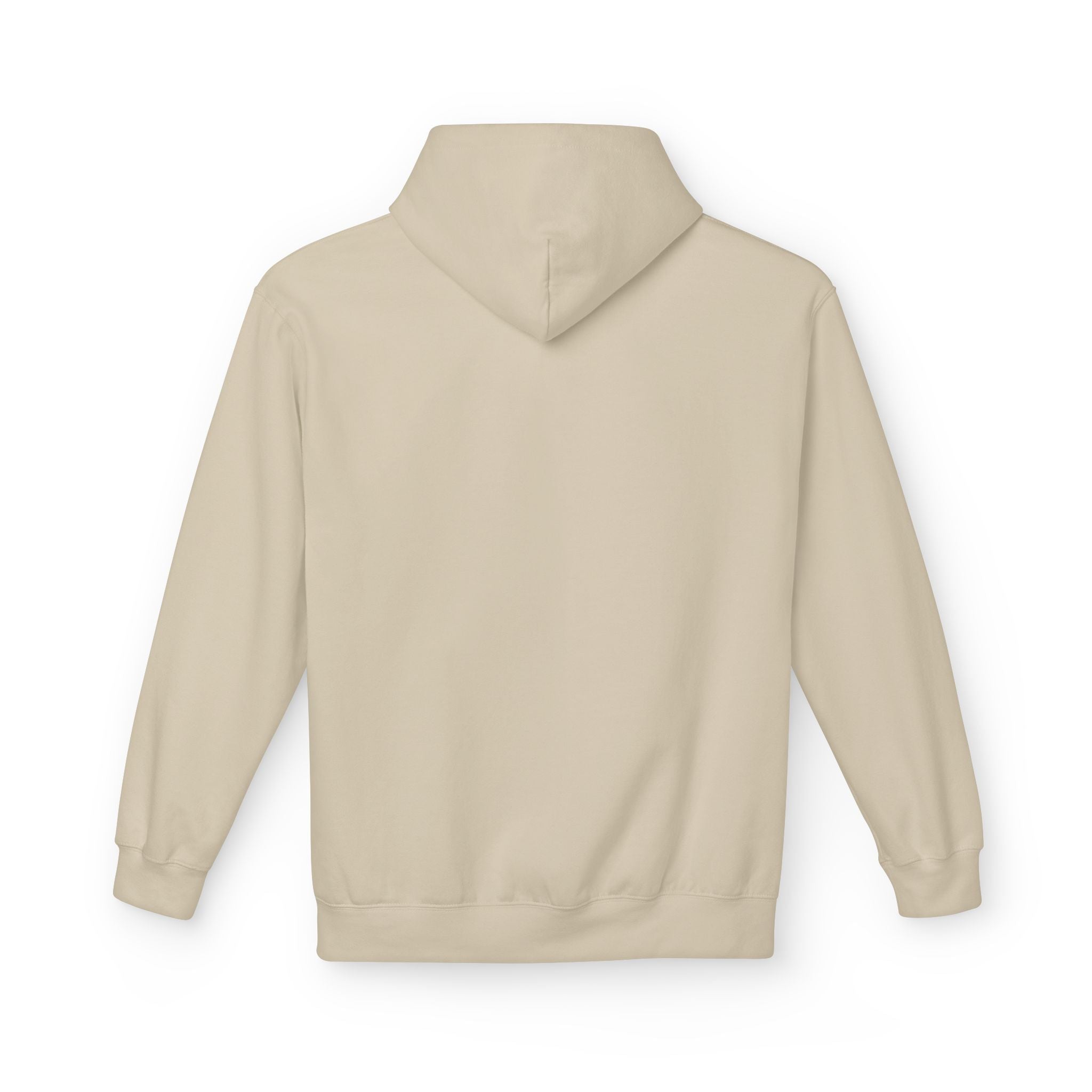 Always You Minimal Logo Hoodie — Lightweight White Fleece