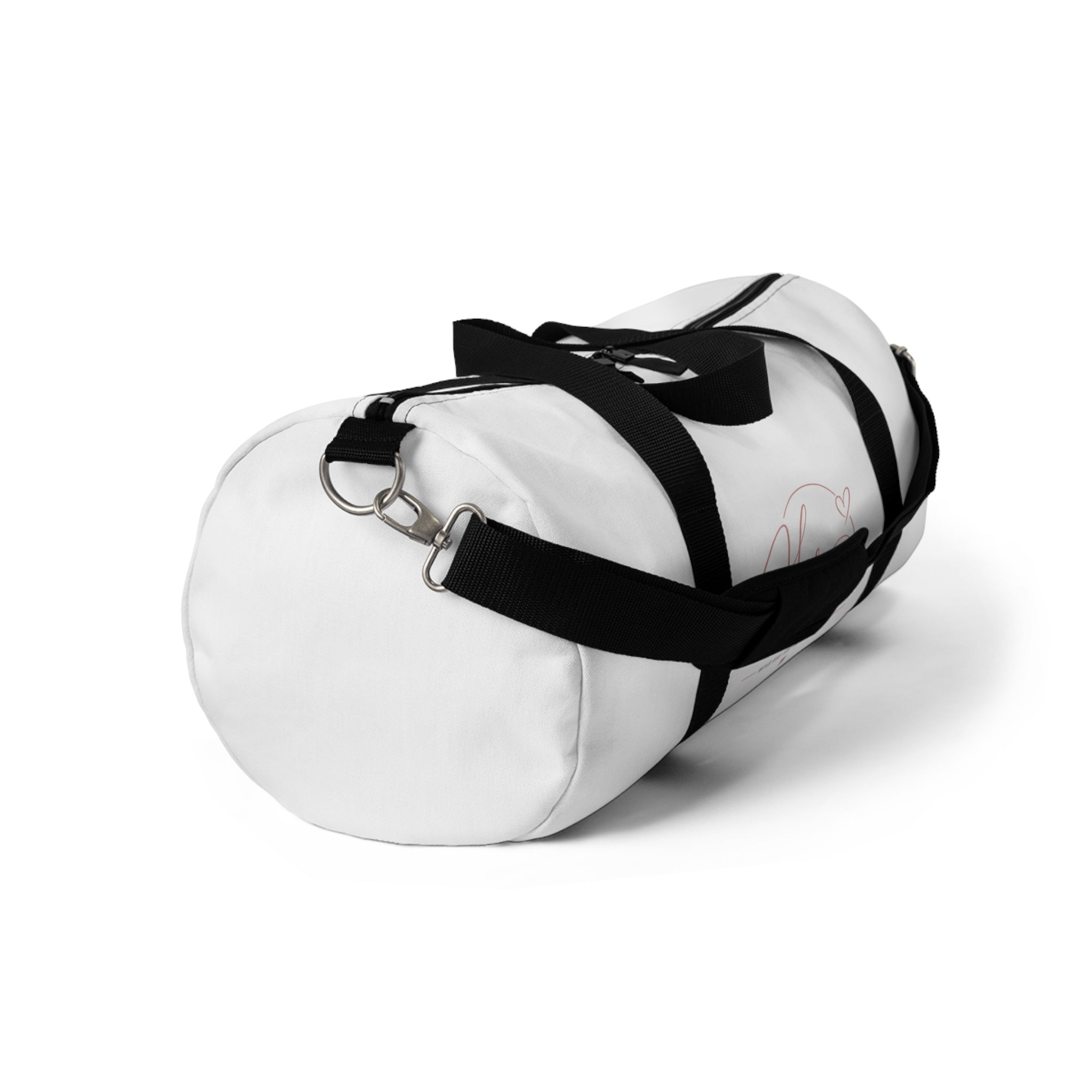 Her Era Duffel Bag - Pink Script Travel Gym Weekend Bag