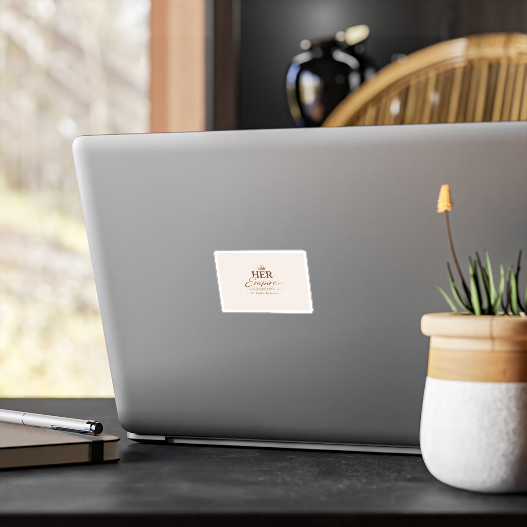 Vinyl Decal — "Her Empire Collective" Logo Sticker
