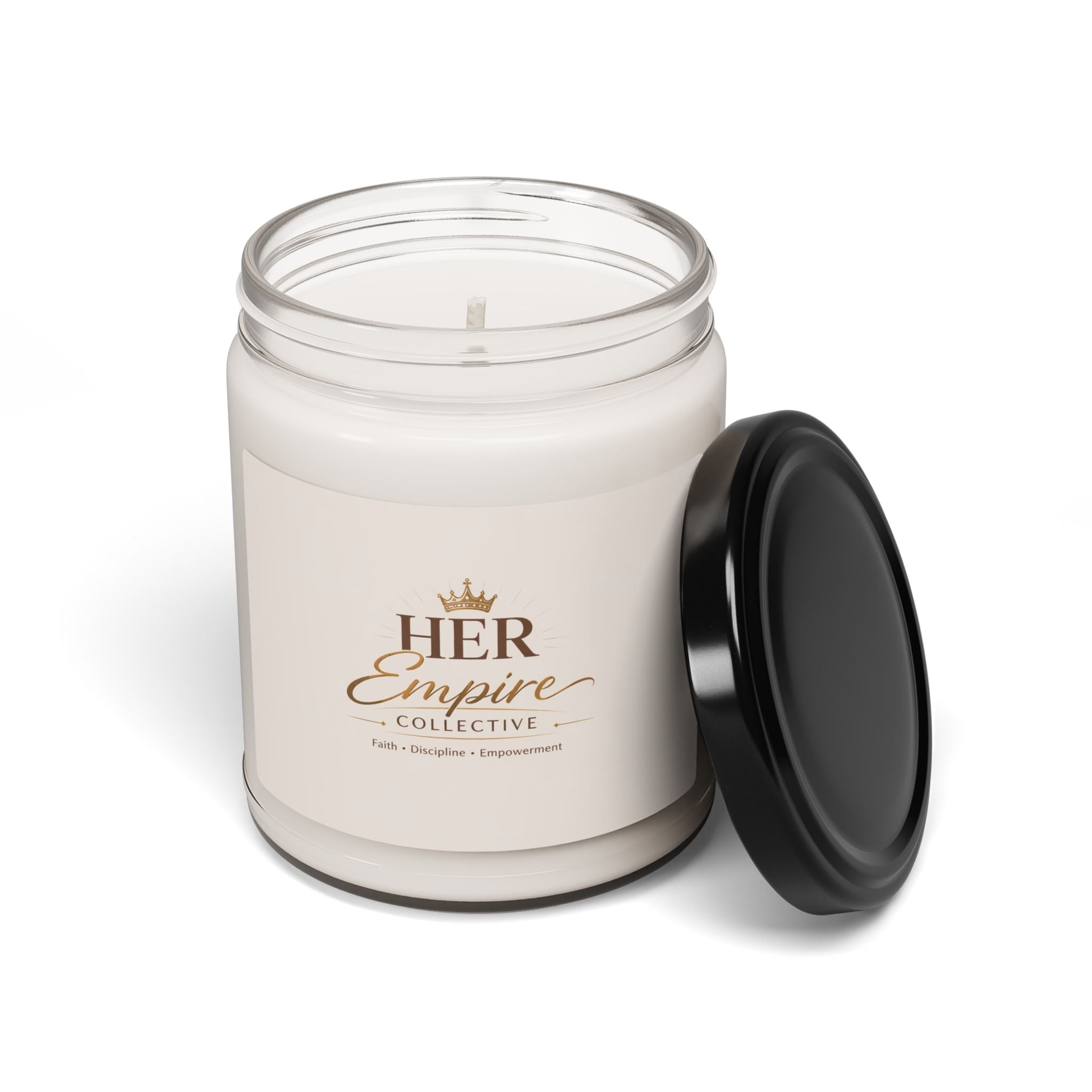 Her Empire Collective Scented Soy Candle — 9oz Luxury Aromatherapy Jar