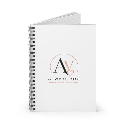 Always You Essentials Spiral Notebook — Ruled Journal with AV Heart Logo