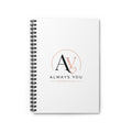 Always You Essentials Spiral Notebook — Ruled Journal with AV Heart Logo