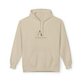 Always You Minimal Logo Hoodie — Lightweight White Fleece