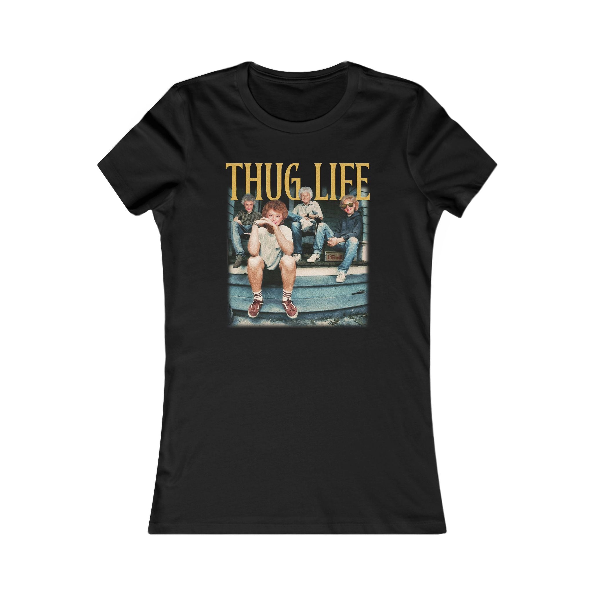 Golden Girls Photo Tee — "Live Like King"  T-Shirt