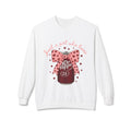 Dr. Pepper Valentine Sweatshirt - "Just a Girl Who Loves" Soda Bottle Graphic