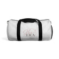 Her Era Duffel Bag - Pink Script Travel Gym Weekend Bag