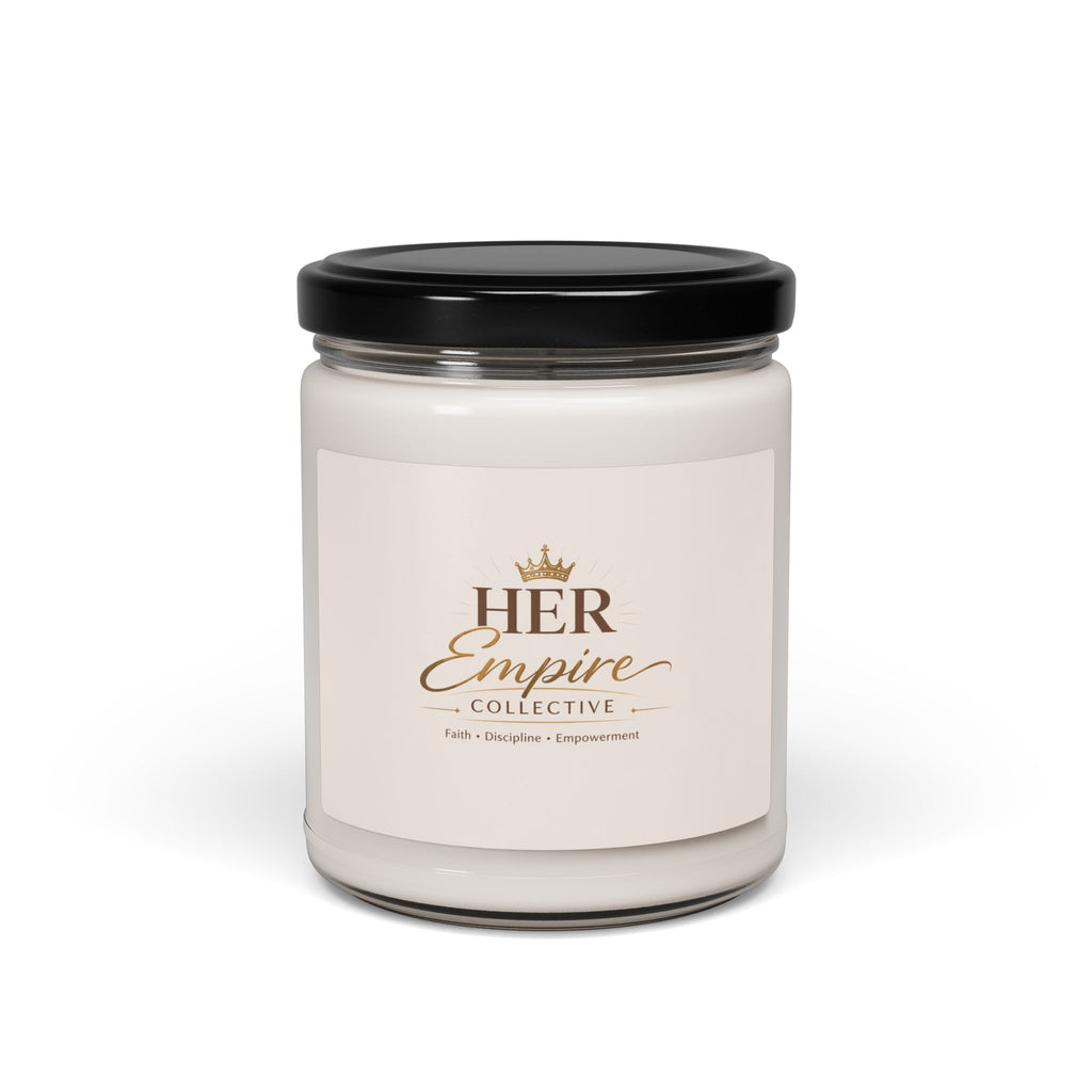Her Empire Collective Scented Soy Candle — 9oz Luxury Aromatherapy Jar