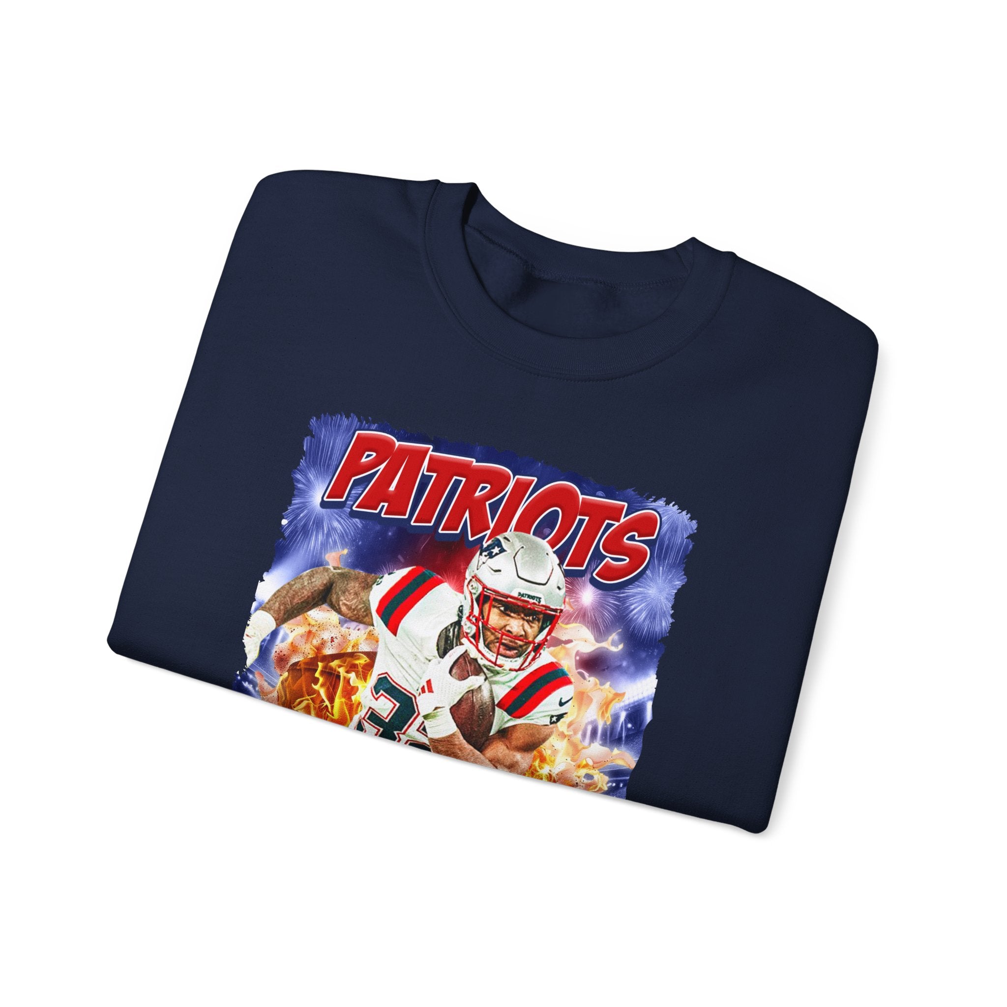 Patriots Super Bowl Crewneck Sweatshirt — Football Fan Pullover