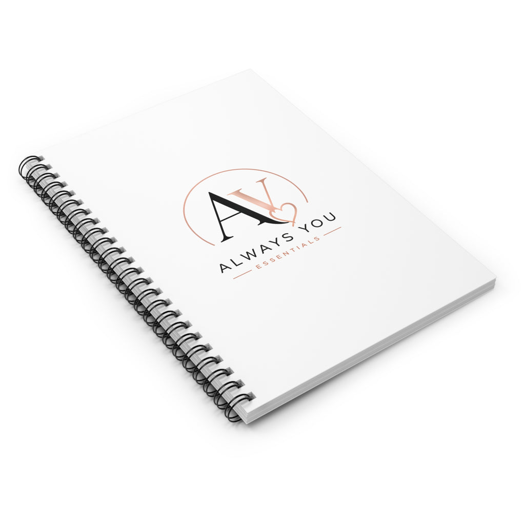 Always You Essentials Spiral Notebook — Ruled Journal with AV Heart Logo