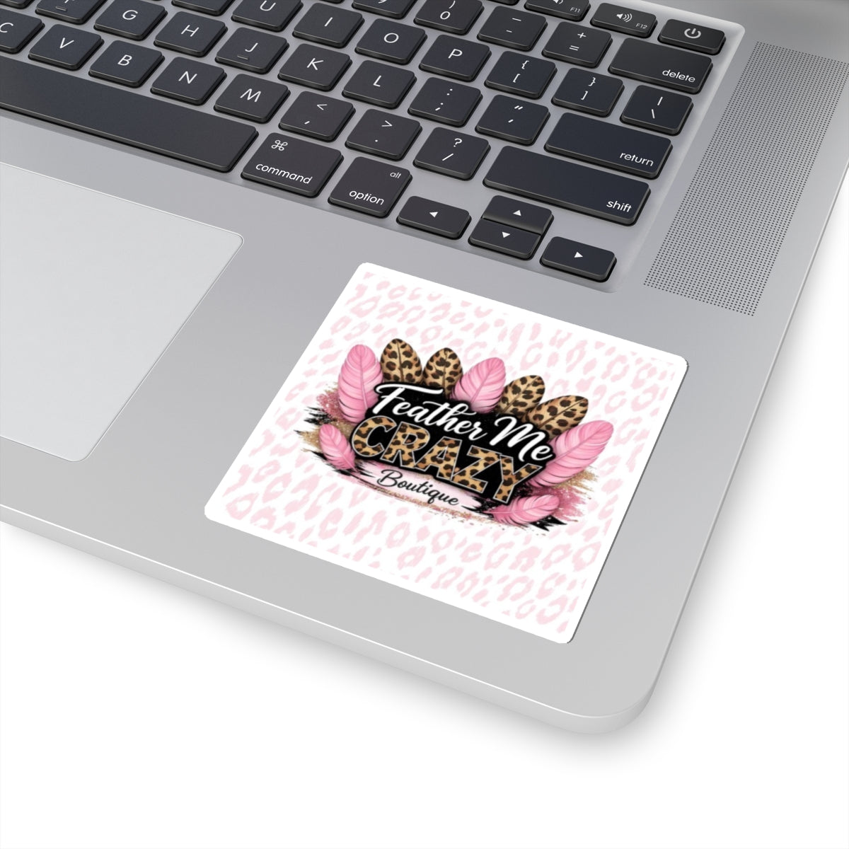Feather Me Crazy Kiss-Cut Stickers - Stylish Boutique Décor for Laptops & Planners