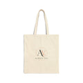 Always You Cotton Canvas Tote — Minimalist Monogram Eco Shopper