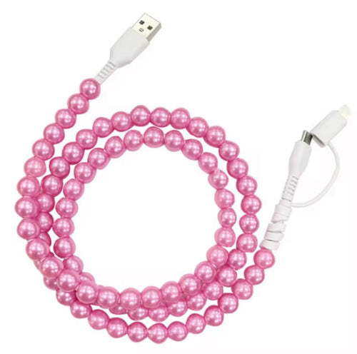 Beaded Charger Cord